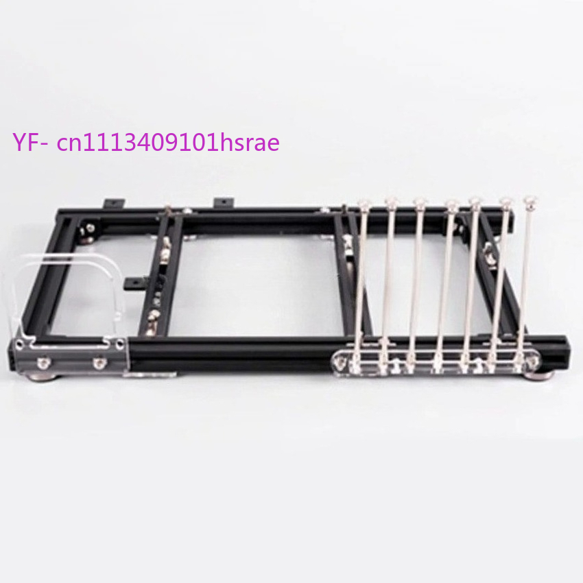 Aluminum Open Frame Test Bench Water Cooling - 1PC アルミニウム合金 ATX オープンフレームテストベンチコンピュータケース、水冷オーバークロック対応オープンエアシャーシ HTPC GPU