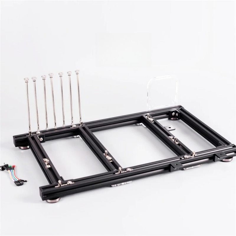 Aluminum Open Frame Test Bench Water Cooling - ATX PCテストベンチ アルミニウム合金製コンピューターケース 水冷対応 オープンフレーム オーバークロック対応