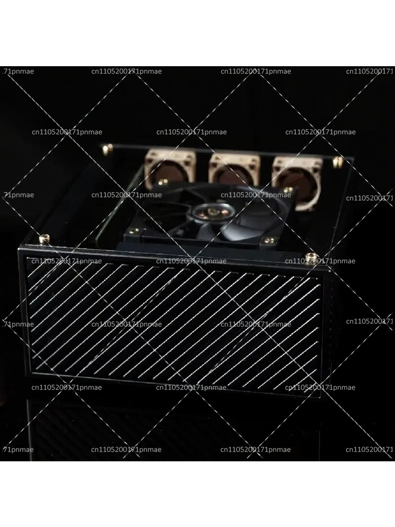 Sff Mini Itx Cnc Aluminum Chassis - LP-P6 ITXケース 全アルミニウムCNCミニPCシャーシ RTX 4060対応、1U電源SFFキャビネット