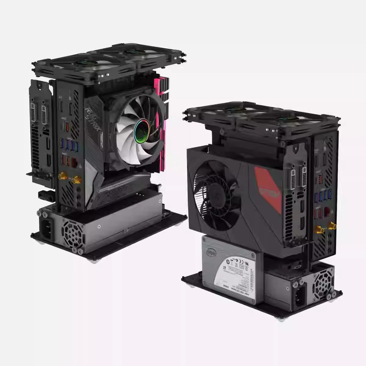 A4サイズのミニITXコンピュータシャーシ、CNC加工アルミ - Sff Mini Itx Cnc Aluminum Chassis のレビューと価格