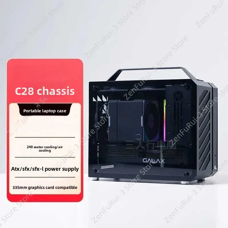 マスターメカニックC28シャーシ小型ポータブルITX MAT - Mechanic Master C28 Matx Portable Pc Case のレビューと価格