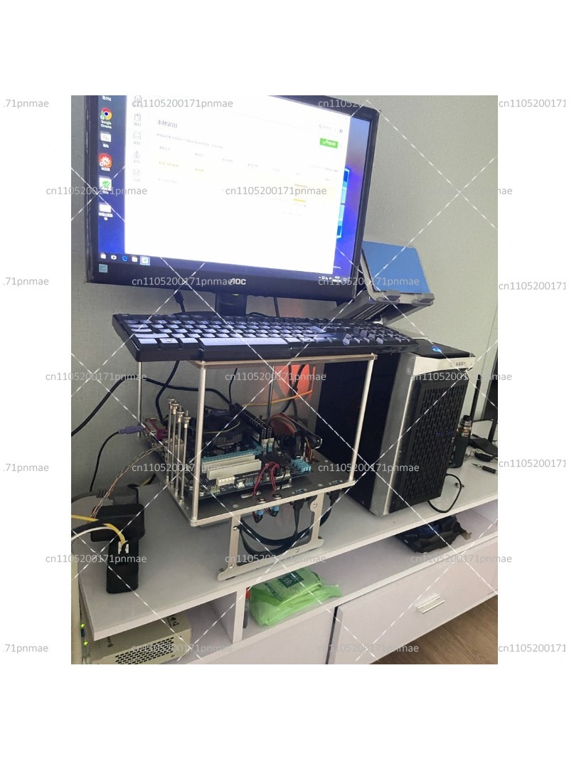 オープンフレームアルミ製コンピューターケース、MATX水冷テ - Aluminum Open Frame Test Bench Water Cooling のレビューと価格