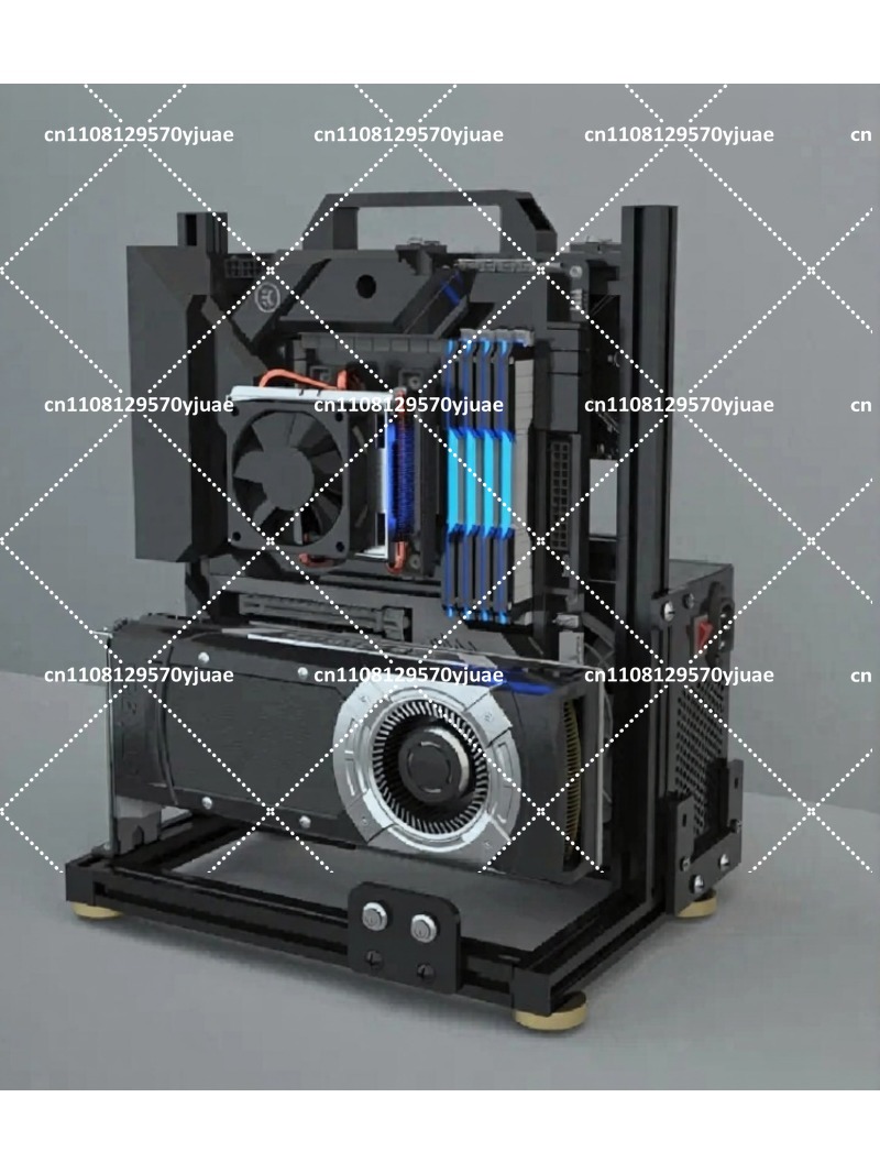 アルミ製オープンエアPCテストベンチフレーム、ATX/MAT - Aluminum Open Frame Test Bench Water Cooling のレビューと価格
