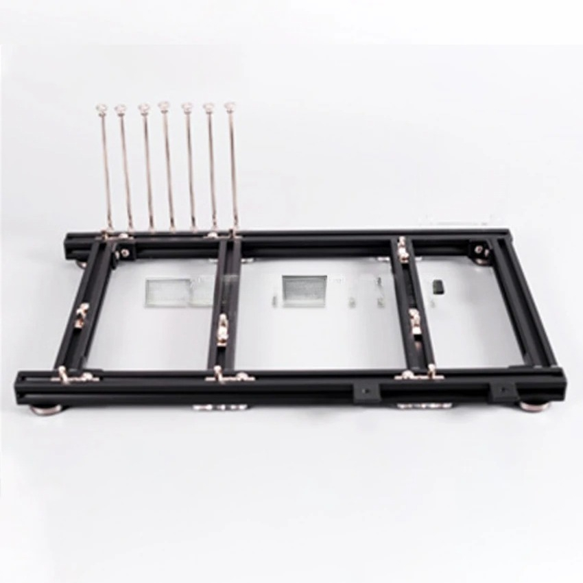 ATX PC テストベンチ アルミニウム合金コンピューターケ - Aluminum Open Frame Test Bench Water Cooling のレビューと価格