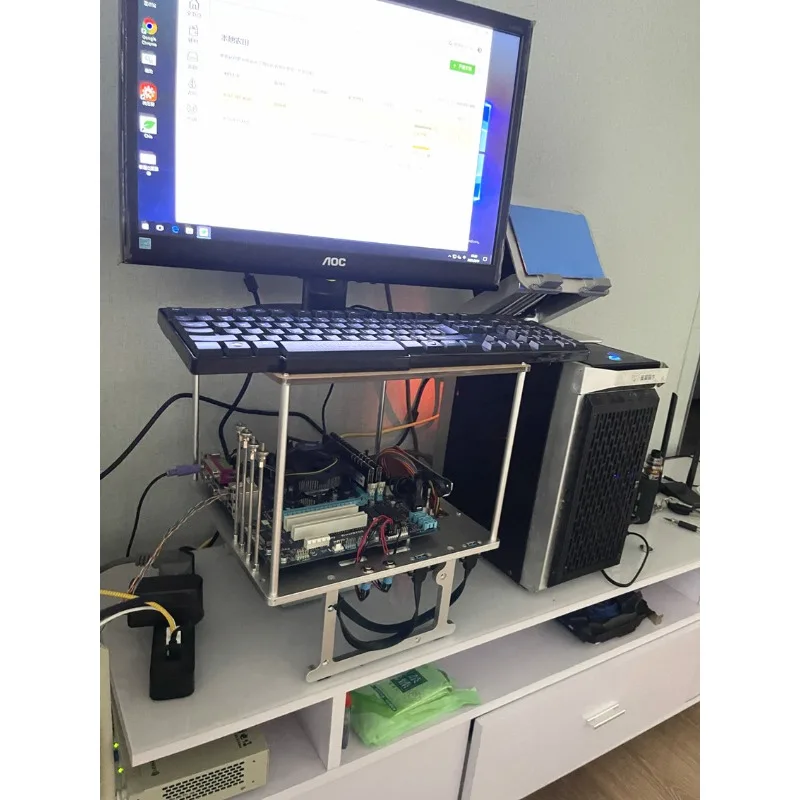 2026年オープンフレームアルミ製コンピューターケース、MA - Aluminum Open Frame Test Bench Water Cooling のレビューと価格